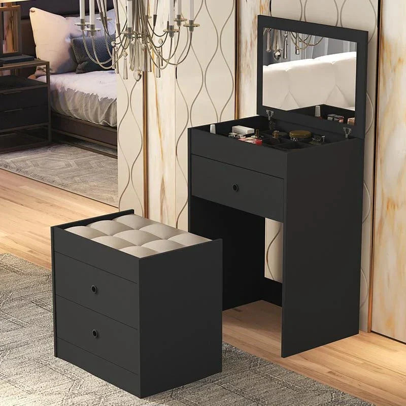 Penteadeira Smart com 3 Gavetas+ Banco de Brinde [COMPRE 1 LEVE 2]