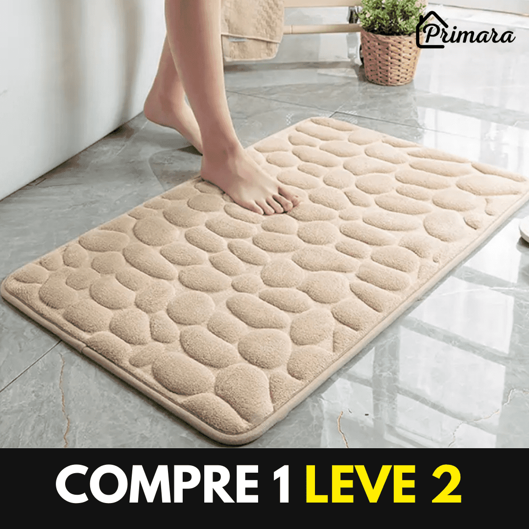 Tapete para Banheiro Antiderrapante Primar (Compre 1 e leve 2)