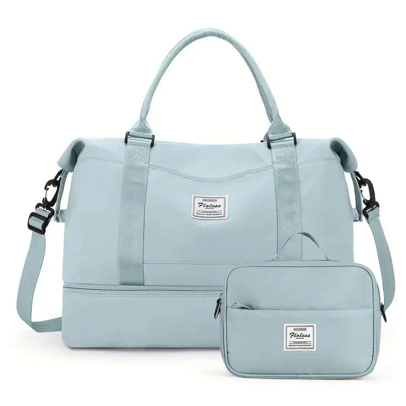 Bolsa-Mala Impermeável com Bolsos Multifuncionais + BRINDE