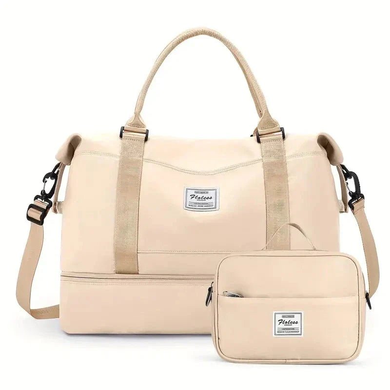 Bolsa-Mala Impermeável com Bolsos Multifuncionais + BRINDE